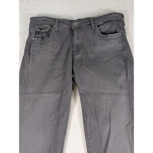 AG Adriano Goldschmied The Legging Ankle Super Skinny Gray Jeans Womens Sz 31x29